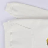 سويتشيرت مطبوع وش وضهر رجالي قطن 100% ابيض من جريتي - GR-54