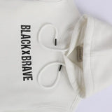 سويتشيرت مطبوع وش وضهر رجالي قطن 100% ابيض من جريتي - GR-55