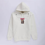 سويتشيرت مطبوع وش وضهر رجالي قطن 100% ابيض من جريتي - GR-56