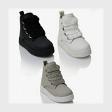 حذاء سنيكرز الوان متعددة فوندي جلد إسكاي مستورد ونعل PVC حقن اطفالى جميع المواسم من الشماع - GS-30-3