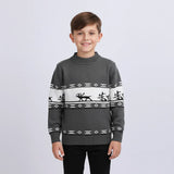 بلوفر مطبوع اولادي عجينه الوان متعددة شتوي من دابليو اس اتش - WSH-35