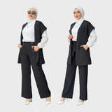 طقم كلاسيك 3 قطع حريمي روزالين الوان متعددة جميع المواسم من اخر شياكة -1614