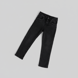 بنطلون جينز اولادي رباعيه رمادي جميع المواسم من الحفار-km1