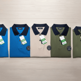 ترينج نص كم رجالي بسكوتة الوان متعددة صيفي من فرعون-25-7038-12