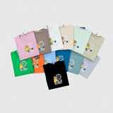 تيشيرت برقبة دائرية رجالي سينجل ليكرا الوان متعددة صيفي من فرعون-25-3444-50