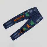 بنطلون جينز رجالي جينز كحلي