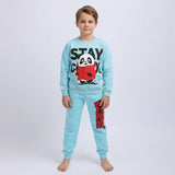 ترنج مطبوع قطعتين اولادي ميلتون الوان متعددة من دابليو اس اتش - WSH-90