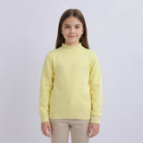 بلوفر مطبوع بخرز بناتي عجينه الوان متعددة شتوي من دابليو اس اتش - WSH-2