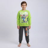 ترنج مطبوع قطعتين اولادي ميلتون الوان متعددة من دابليو اس اتش - WSH-91