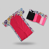 مايوة قطعه واحده مطبوع اطفالي غطس ليكرا الوان متعددة صيفي من اس كيه اتش -101600-2