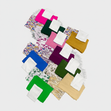 طقم 3 قطع حريمي االكارديجان سي واي والجيبة سوفت مشجر والبدي ريب الوان متعددة جميع المواسم من اخر شياكة -1970