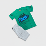 طقم شورت اولادي قطن الوان متعددة صيفي من فرعون-25-200