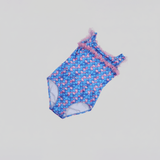 مايوة قطعه واحده مطبوع بناتي غطس ليكرا الوان متعددة صيفي من اس كيه اتش -101339