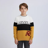 بلوفر مطبوع اولادي عجينه الوان متعددة من دابليو اس اتش - WSH-52