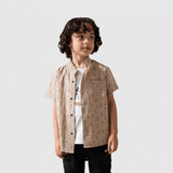 توينز قميص وتيشرت اولادي سوفت الوان متعددة صيفي من لارك ارت-8877-G