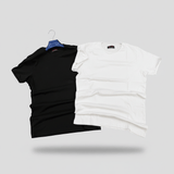 تيشيرت نص كم رجالي ليكرا الوان متعددة صيفي من فرعون-25-9011-4