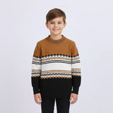 بلوفر مطبوع اولادي عجينه الوان متعددة شتوي من دابليو اس اتش - WSH-31