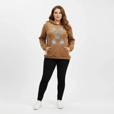 سويتشيرت مطبوع حريمي ميلتون بيج من ان جي - ND-9