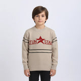 بلوفر مطبوع اولادي عجينه الوان متعددة من دابليو اس اتش - WSH-58