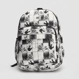 شنطة ظهر اطفالي كتان ووتر بروف الوان متعددة جميع المواسم من نور الهدى-n-010