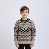 بلوفر مطبوع اولادي عجينه الوان متعددة من دابليو اس اتش - WSH-64