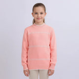 بلوفر مطبوع بناتي عجينه الوان متعددة شتوي من دابليو اس اتش - WSH-1