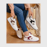 حذاء سنيكرز حريمى فوندي جلد اسكاى مستورد ونعل PVC حقن ألوان متعددة جميع المواسم من فايف إتش - H.909