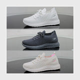 حذاء سنيكرز حريمى فوندي تريكو خيط مستورد ونعل PVC حقن الوان متعددة جميع المواسم من كيو كيو - H239011