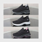 حذاء سنيكرز حريمى فوندي تريكو خيط مستورد ونعل PVC حقن الوان متعددة جميع المواسم من كيوكيو - H39801