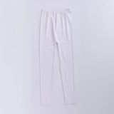 بنطلون ساده حريمي ليكرا ابيض جميع المواسم من اتش اوه - HO-1-WH