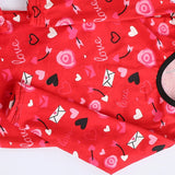 دفايه مطبوع قطعتين تلبيس من سنتين الى 4 سنين اطفالي فايبر مكستر الوان متعددة شتوي من اتش اوه - HO-4