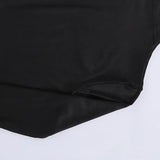 بدي راوند ساده حريمي ليكرا اسود جميع المواسم من اتش اوه - HO-BK