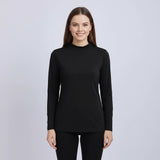 بدي راوند ساده حريمي ليكرا اسود جميع المواسم من اتش اوه - HO-BK