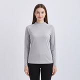 بدي راوند ساده حريمي ليكرا رمادي جميع المواسم من اتش اوه - HO-GY