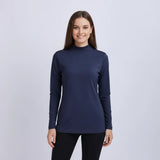 بدي راوند ساده حريمي ليكرا كحلي جميع المواسم من اتش اوه - HO-NV