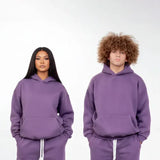 سويتشيرت هودي ساده للجنسين قطن اسفنجي موف شتوي من اتش - HOOd-Move