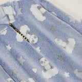 عبايه نص سوسته بيتي حريمي بولار الوان متعددة شتوي من ايه ال واي - HT-1