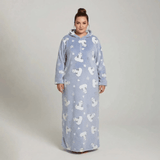 عبايه نص سوسته بيتي حريمي بولار الوان متعددة شتوي من ايه ال واي - HT-1