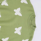 بلوفر هاي وست رسومات حريمى تريكو اخضر شتوي من اتش - Hi-West-1