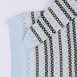 بلوفر هاي وست رسومات حريمى تريكو لبني شتوي من اتش - Hi-West-2-BB