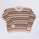 بلوفر هاي وست رسومات حريمى تريكو بيج شتوي من اتش - Hi-West-2-BJ