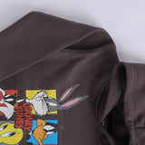 سويتشيرت هودي مطبوع اطفالي قطن بتنجاني شتوي من اتش - Kids-15