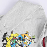 سويتشيرت هودي مطبوع اطفالي قطن رمادي شتوي من اتش - Kids-2