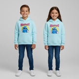 سويتشيرت هودي مطبوع اطفالي قطن اكوا شتوي من اتش - Kids-3