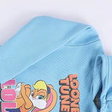 سويتشيرت هودي مطبوع اطفالي قطن لبني شتوي من اتش - Kids-5