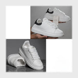 حذاء سنيكرز رجالى فوندي جلد اسكاى مستورد ونعل PVC حقن ألوان متعددة جميع المواسم من روما - LX-9