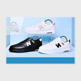 حذاء سنيكرز رجالى فوندي جلد إسكاي مستورد ونعل PVC حقن الوان متعددة جميع المواسم من ال وحيد - M255