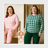 طقم دفاية رجالي وحريمي قطيفة هايدي مستورد وش واحد ألوان متعددة شتوي من إيه إل واي - 14506