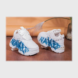 حذاء سنيكرز اطفالى فوندي جلد إسكاي مستورد ونعل PVC حقن الوان متعددة جميع المواسم من باريس - N-2-2