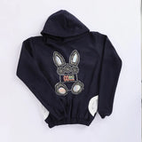 سويتشيرت مطبوع حريمي ميلتون كحلي من ان جي - ND-10